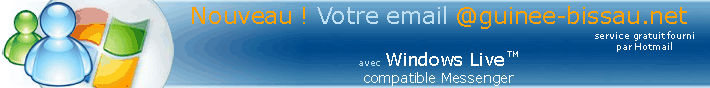 Créez votre email Guinee-Bissau.net