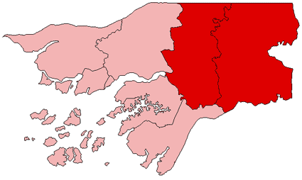 l'ESt de la Guinée-Bissau