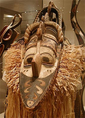 Masque de l'éthnie Nalu (Nalou) en Guinée Bissau